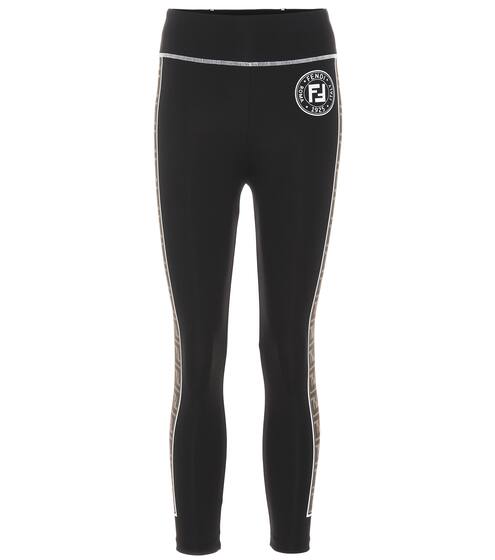 Technical jersey leggings | Fendi