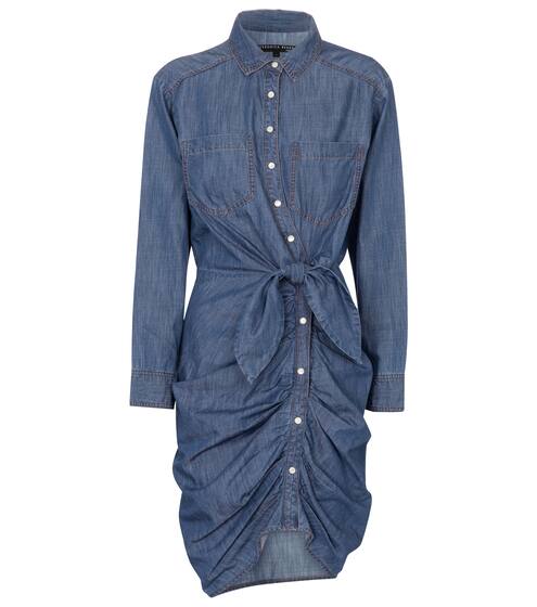 Sierra denim shirt dress | Veronica Beard
