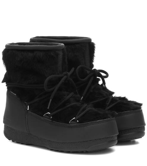 Monaco Low WP 2 fur snow boots | Moon Boot