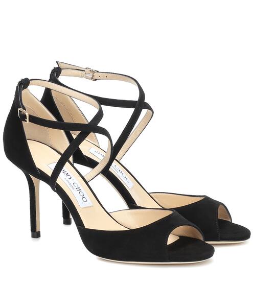 Emsy 85 suede sandals | Jimmy Choo