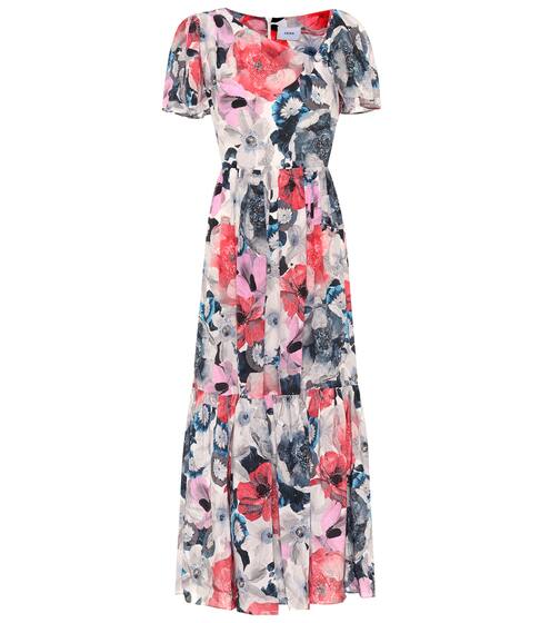 Palomina floral silk midi dress | Erdem