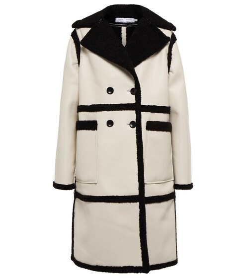designer shearling coat