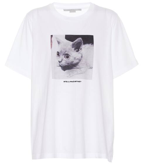 Printed cotton T-shirt | Stella McCartney