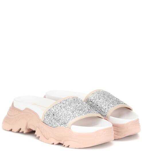 صندل سلايدز مع الترتر Billy - حصرياً لدى Mytheresa | N°21