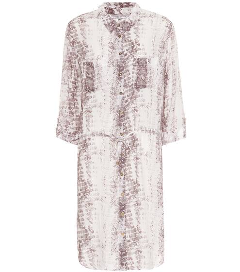 Alhambra snakeskin-printed minidress | Heidi Klein