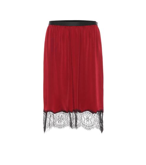 Lace-trimmed skirt | Joseph