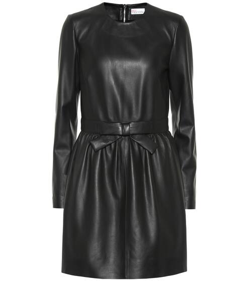 Leather minidress | REDValentino