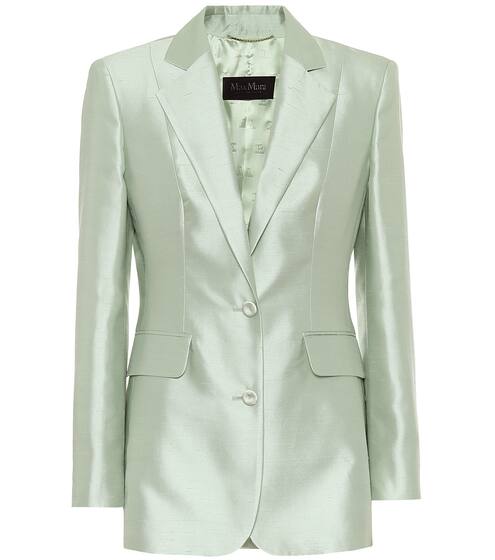 Omar cotton and silk blazer | Max Mara