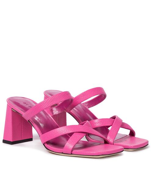 Lenny leather sandals | By Far