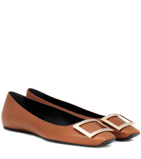 roger vivier trompette flats