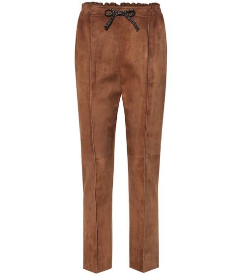 Suede pants | Fendi