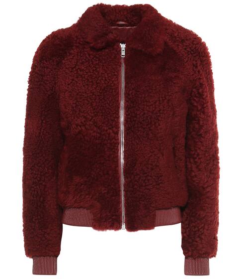 Salvia shearling bomber jacket | Isabel Marant