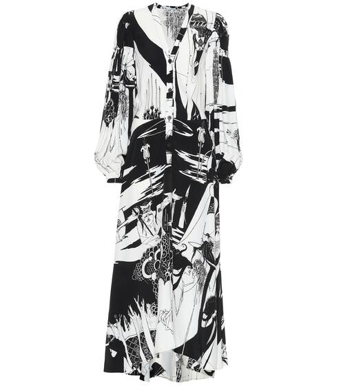 Salome printed shirt dress | Loewe