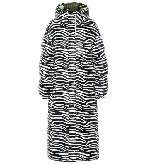 0 MONCLER RICHARD QUINN Ava zebra-print coat | Moncler Genius