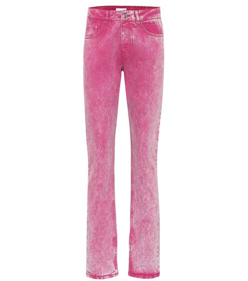 Mid-rise straight-leg jeans | Ganni
