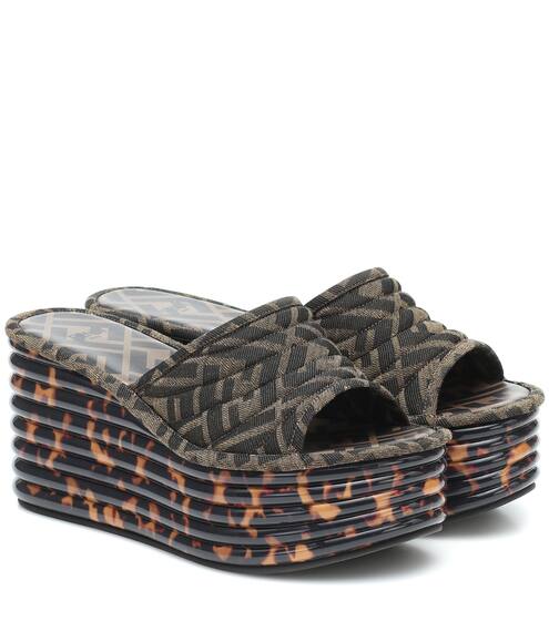 Promenade platform sandals | Fendi