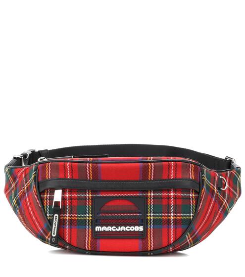 حقيبة للخصر من الصوف بمربعات Sport | Marc Jacobs