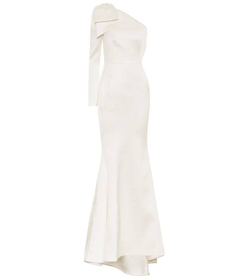 حصري لدى Mytheresa- فستان سهرة من الساتان Francesca | Rebecca Vallance