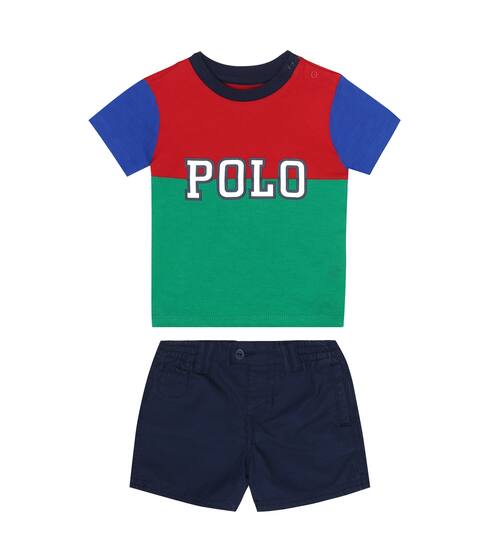 Baby T-shirt and shorts set | Polo Ralph Lauren Kids
