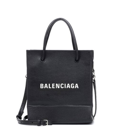 Shopping XXS leather tote | Balenciaga