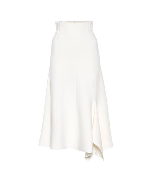 Poetic Drape wool-blend skirt | Dorothee Schumacher