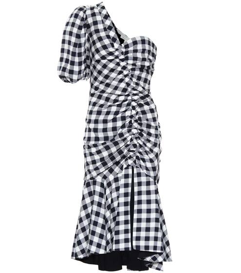 Checked crêpe dress | Jonathan Simkhai