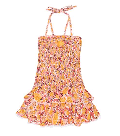 Yoana smocked dress | Poupette St Barth Kids