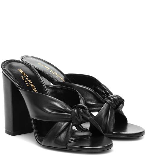 Loulou 100 leather sandals | Saint Laurent