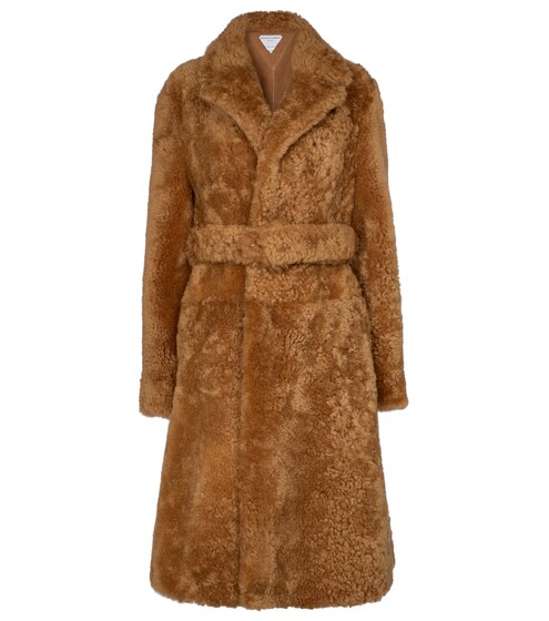 designer shearling coat