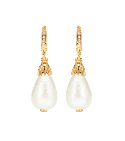 Faux pearl earrings | Oscar de la Renta