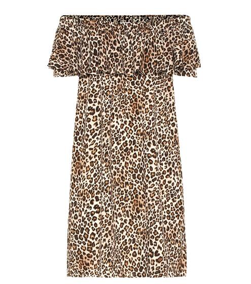 Taye leopard-print dress | Velvet