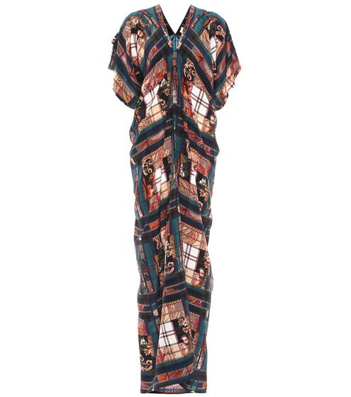Printed silk maxi dress | Salvatore Ferragamo