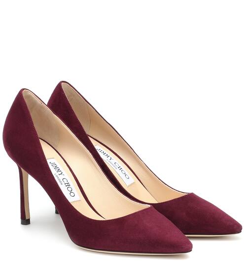 Pumps Romy 85 aus Veloursleder | Jimmy Choo