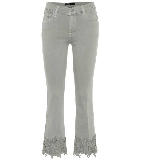 Selena mid-rise cropped jeans | J Brand