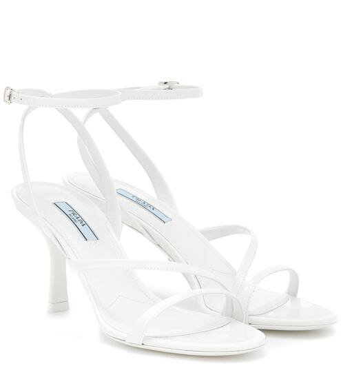 Patent leather sandals | Prada