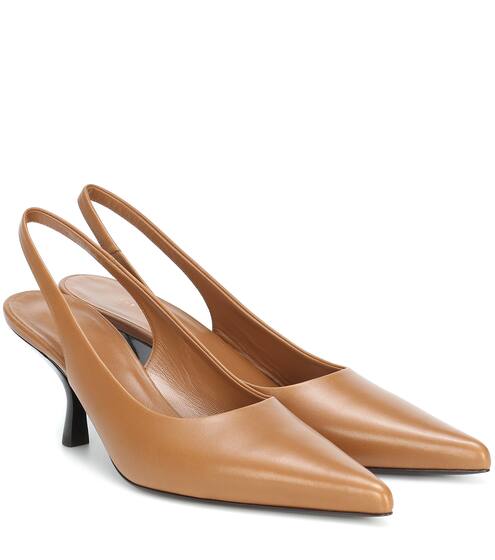 Bourgeoisie leather slingback pumps | The Row