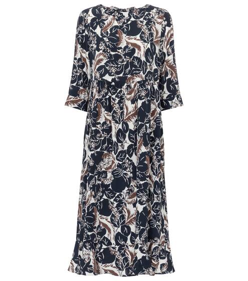 Zante floral silk midi dress | S Max Mara