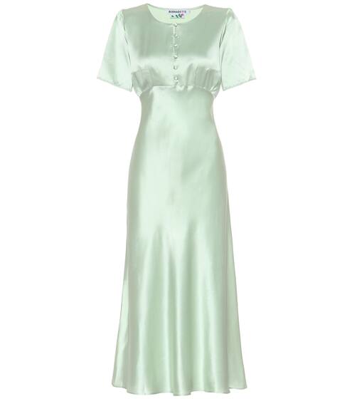 Florence silk-satin dress | Bernadette