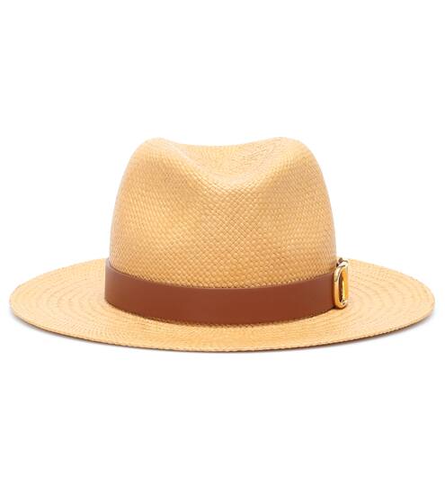 Valentino Garavani VLOGO straw fedora | Valentino