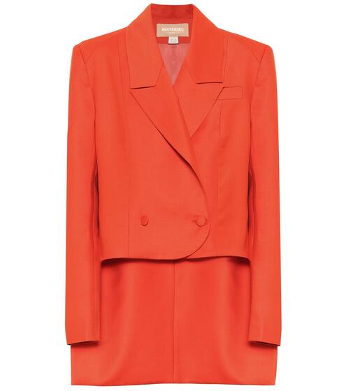 Wool-blend blazer | Matériel Tbilisi