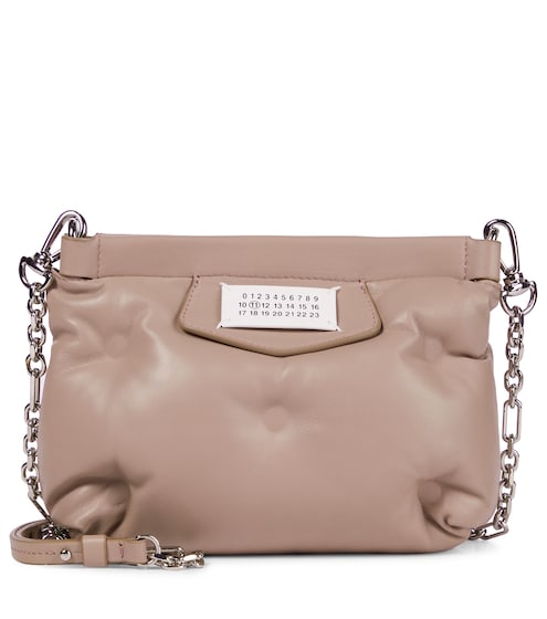 designer leather clutch