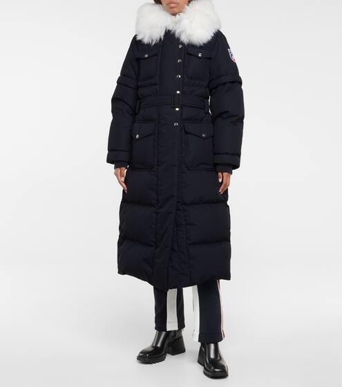 x Fusalp shearling-trimmed down parka | Chloé