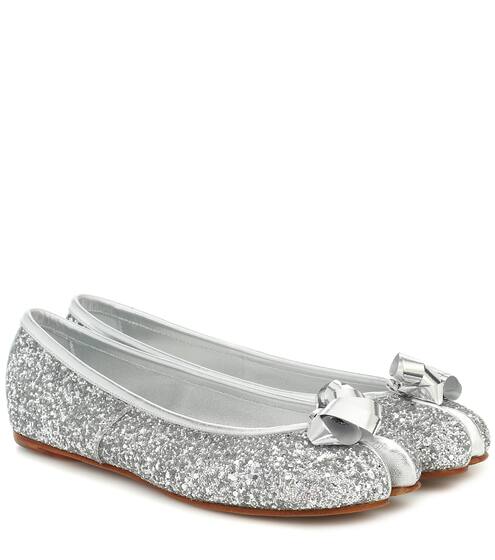 Tabi glitter ballet flats | Maison Margiela