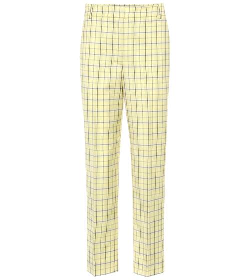 Taylor mid-rise cropped pants | Tibi