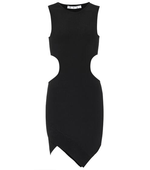 Cut-out minidress | Off-White