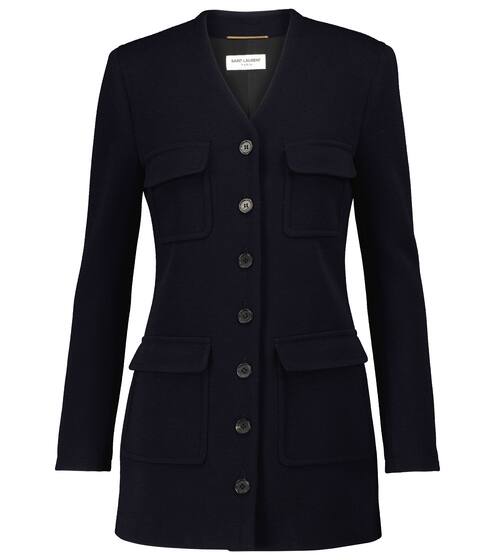 Wool jersey jacket | Saint Laurent