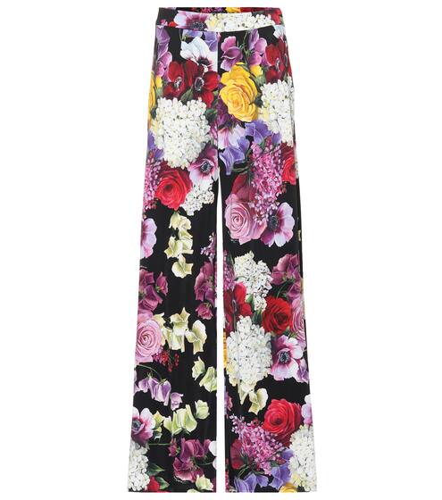 Floral high-rise pants | Dolce & Gabbana