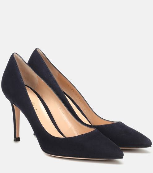Pumps Gianvito 85 aus Veloursleder | Gianvito Rossi