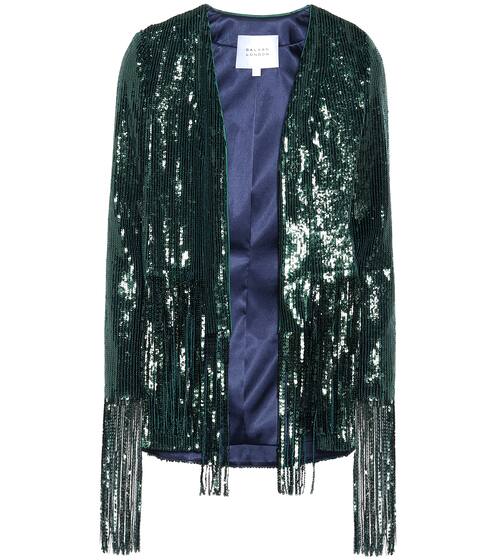 Winter Jungle sequined jacket | Galvan