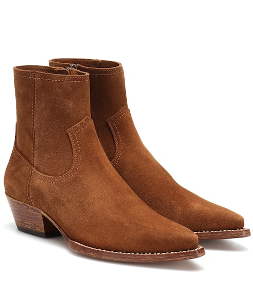 Lukas 40 suede ankle boots | Saint Laurent